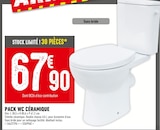 Promo Pack WC Céramique à 67,90 € dans le catalogue Batkor à Bobigny