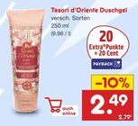 Duschgel im Angebot bei Netto Marken-Discount in Bottrop Duschgel Angebote von Tesori d'Oriente bei Netto Marken-Discount Bottrop für 2,49 €