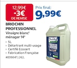 Vinaigre blanc ménager 14° - Briochin Professionnel dans le catalogue Costco