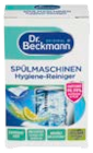 WC-Schaum oder Spülmaschinen Hygiene-Reiniger im Angebot bei Müller in Lüdenscheid WC-Schaum oder Spülmaschinen Hygiene-Reiniger Angebote von DR. BECKMANN bei Müller Lüdenscheid für 2,65 €