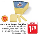 Vorarlberger Bergkäse bei EDEKA im Prospekt "" für 1,79 €