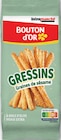 Gressins graines de sésame à l'huile d'olive vierge extra - BOUTON D'OR en promo chez Intermarché Hyper Gressins graines de sésame à l'huile d'olive vierge extra - BOUTON D'OR dans le catalogue Intermarché Hyper