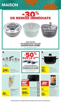 Promotion Friteuse dans le prospectus Carrefour, valable du 26/05/2026 au 08/06/2026 Promo Friteuse dans le catalogue Carrefour du moment à la page 60