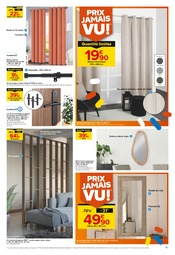 Rideau Angebote im Prospekt "direction casto MANIA : DES PRIX COMPLÈTEMENT FOUS !" von Castorama auf Seite 15