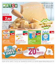 Catalogue Supermarchés Supermarchés Match en cours à Vandœuvre-lès-Nancy et alentours, VOS PROMOS de l'été, 20 pages, 08/07/2025 - 20/07/2025
