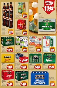 Bier im aktuellen REWE Prospekt (Fürth) Bier im REWE Prospekt "Dein Markt" mit 30 Seiten (Fürth)