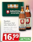 Münchner Hell im Angebot bei Getränkeland in Schwerin Münchner Hell Angebote von Spaten bei Getränkeland Schwerin für 16,99 €