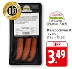 Käsebockwurst bei EDEKA im Edenkoben Prospekt für 3,49 €