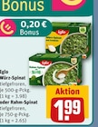 Würz-Spinat bei REWE im Vechta Prospekt für 1,99 €