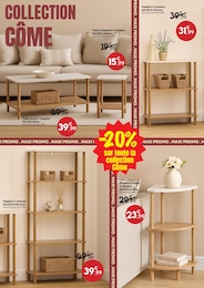Offre Table D'appoint dans le catalogue Maxi Bazar du moment à la page 8
