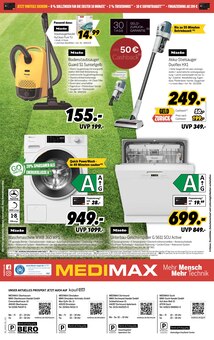 Waschmaschine im aktuellen MEDIMAX Prospekt (Duisburg) Waschmaschine im MEDIMAX Prospekt "TEAM SOMMERMÄRCHEN: GEMEINSAM ERLEBEN" mit 8 Seiten (Duisburg)