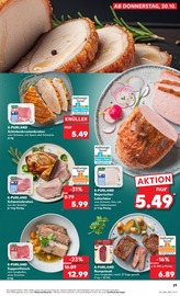 Schweinebraten im Kaufland Prospekt in Landshut Aktueller Kaufland Prospekt mit Schweinebraten, "RICHTIG FRISCH", Seite 29