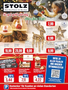 Tannenbaum im Kaufhaus Stolz Prospekt "STOLZ. Das Kaufhaus im Norden." mit 16 Seiten (Bremerhaven)
