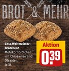 Chia-Weltmeister-Brötchen Angebote von BROT & MEHR bei REWE Herne für 0,39 €