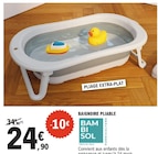 Baignoire pliable - BAMBISOL en promo chez E.Leclerc Dunkerque à 24,90 €