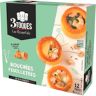 BOUCHÉES FEUILLETÉES À GARNIR 3 TOQUES - 3 TOQUES dans le catalogue Auchan Hypermarché