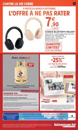 Promos Casque Audio dans le catalogue "Intermarché" de Intermarché Express Casque Audio en promo dans le catalogue Intermarché Express à la page 19