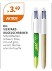 Vierfarb-Kugelschreiber von BIC für 3,49 € bei Müller im Angebot Vierfarb-Kugelschreiber von BIC im aktuellen Müller Prospekt