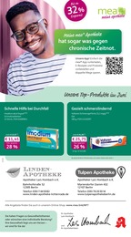 mea - meine apotheke Prospekt für Berlin mit 4 Seiten mea - meine apotheke Prospekt für Berlin: "Unsere Juni-Angebote", 4 Seiten, 01.06.2026 - 30.06.2026