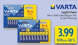 Longlife Power Micro AAA im Angebot bei diska in Plauen Longlife Power Micro AAA Angebote von Varta bei diska Plauen für 3,99 €