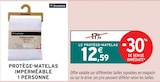 Protège-matelas imperméable 1 personne - Domédia en promo chez Intermarché Agen à 12,59 €