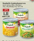 Gemüsekonserven Angebote von Bonduelle bei EDEKA Bergisch Gladbach für 1,11 €