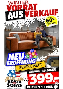 Fernsehsessel im Seats and Sofas Prospekt "NEUERÖFFNUNG REMSCHEID" mit 1 Seiten (Bergisch Gladbach)