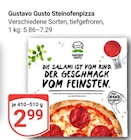 Steinofenpizza im Angebot bei GLOBUS in Salzgitter Steinofenpizza Angebote von Gustavo Gusto bei GLOBUS Salzgitter für 2,99 €