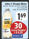 Vitamin Water Orange Maracuja Angebote von hohes C bei E center Königswinter für 1,69 €