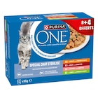 Sachet repas pour chat - PURINA ONE en promo chez Carrefour Market Roubaix à 3,99 €