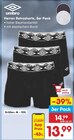 Herren Retroshorts, 3er Pack im Angebot bei Netto Marken-Discount in Emden Herren Retroshorts, 3er Pack Angebote von umbro bei Netto Marken-Discount Emden für 13,99 €