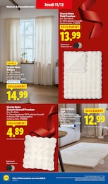 Prix et réduction Coussin dans le prospectus Lidl en cours Offre Coussin dans le catalogue Lidl du moment à la page 48