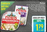 Genießerwürfel Tomate & Basilikum im Angebot bei EDEKA in Hagen Genießerwürfel Tomate & Basilikum Angebote von Patros bei EDEKA Hagen für 1,79 €