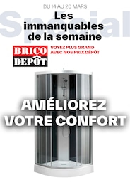 Prospectus Brico Dépôt à Artigues-prés-Bordeaux, "Améliorez votre confort", 1 page, 14/03/2024 - 20/03/2024
