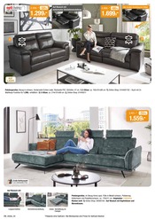 Sofa im Opti-Wohnwelt Prospekt in Schweinfurt Aktueller Opti-Wohnwelt Prospekt mit Sofa, "Der trendige Möbeldiscount", Seite 4