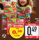 Fix im EDEKA Prospekt Fix von Knorr im aktuellen EDEKA Prospekt für 0,39 €