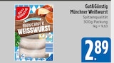 Münchner Weißwurst im EDEKA Prospekt Münchner Weißwurst von Gut&Günstig im aktuellen EDEKA Prospekt für 2,89 €