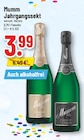 Jahrgangssekt Dry Angebote von Mumm bei E center Kamp-Lintfort für 3,99 €