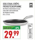 Edelstahl-Crêpe-Frühstückspfanne Angebote von Hoffmanns bei Marktkauf Marl für 29,99 €