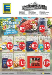 EDEKA Prospekt: "Aktuelle Angebote", 24 Seiten, 22.09.2025 - 27.09.2025