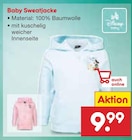 Baby Sweatjacke Angebote bei Netto Marken-Discount Zwickau für 9,99 €