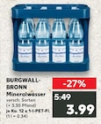 Mineralwasser von Burgwall-Bronn im aktuellen Kaufland Prospekt