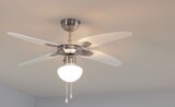 Promo Ventilateur de plafond avec éclairage LED à 39,99 € dans le catalogue Lidl à Roffiac