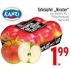 Tafeläpfel "Nicoter" Angebote von Kanzi bei EDEKA Ravensburg für 1,99 €