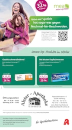 mea - meine apotheke Prospekt für Hamburg: "Unsere Oktober-Angebote", 4 Seiten, 01.10.2025 - 31.10.2025