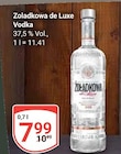 de Luxe Vodka im Angebot bei GLOBUS in Hanau de Luxe Vodka Angebote von Zoladkowa bei GLOBUS Hanau für 7,99 €