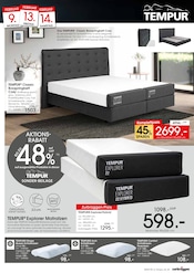 Aktueller Zurbrüggen Prospekt mit Möbel, "Tempur Fachberatertage", Seite 3