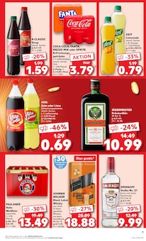 Coca Cola im Kaufland Prospekt "KNÜLLER" mit 50 Seiten (Leipzig)