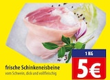 famila Nordost Delingsdorf - frische Schinkeneisbeine Angebot im Prospekt frische Schinkeneisbeine bei famila Nordost im Delingsdorf Prospekt für 5,00 €