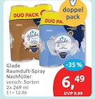 Raumduft-Spray Nachfüller von Glade im aktuellen budni Prospekt für 6,49 €